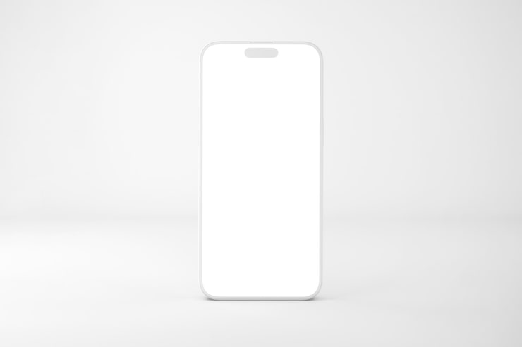 スマートフォンモックアップデザインブランクディスプレイモバイルフレームイラスト画像とPNGフリー素材透過の無料ダウンロード - Pngtree