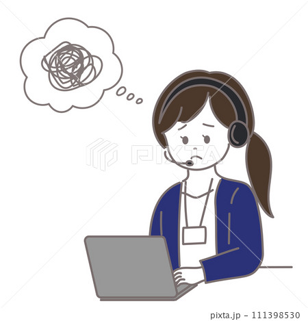 テレアポイラスト無料イラスト・フリー素材なら「イラストAC」