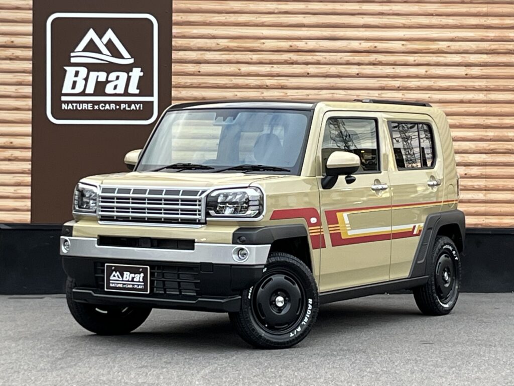 ダイハツ タフト リフトアップカスタム スカイフィールトップ他オプション多数