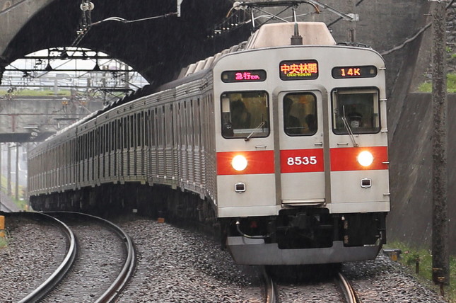 東急田園都市線 溝の口駅で８６２８F 撮影しました。: ちゃちゃぴの写真な日記帳