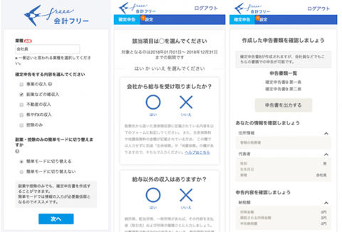 マネーフォワード クラウド確定申告ソースネクスト