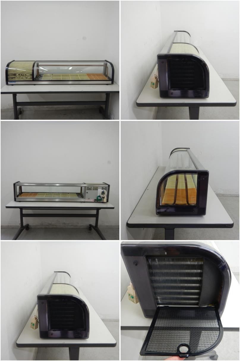 すし用ネタケース OH丸型-1500L 店舗専門グッズ販売-業務用の照明器具や台下冷蔵庫の通販