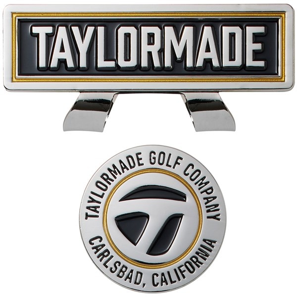 楽天市場10 10 エントリー 抽選で最大100%ポイントバックTaylorMade テーラーメイド 正規品 CIRCLE LOGO サークル ロゴ ツイン マーカー セット 2025新製品 「 UN794 」当店在庫品: ＥＺＡＫＩ ＮＥＴ ＧＯＬＦ