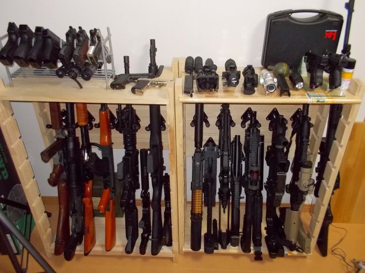 ガンラック第二弾！！1500円ぐらいで簡単DIY☆永遠の28歳！ふーやのサバゲー☆ブログ