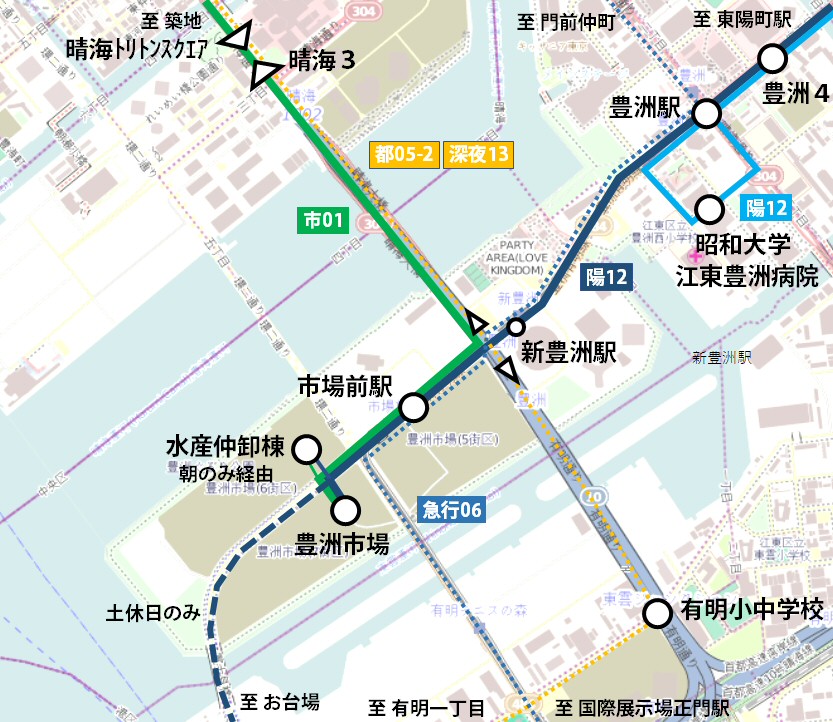 豊洲PITアクセス・最寄り駅・キャパシティ・座席情報Live&Access