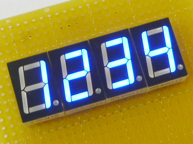 無料DL 大型7セグ表示器をもっと手軽に！スタイリッシュに！ - 有限会社 コネクト電機