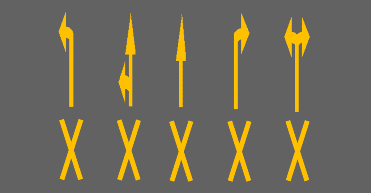 難読標識: 右折禁止と特定時間帯の一方通行規制による異形矢印岡山・板倉 道路標識マニア