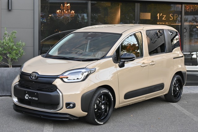 M'z SPEED 新車カスタムコンプリートカーOwener's Gallery お客様納車画像集トヨタ:シエンタ ハーフタイプエアロ 大阪エムズスピード大阪 展示車