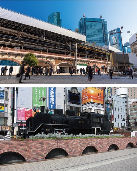 新橋駅東口地区再開発現地の様子新橋駅前ビル再開発 - 港区の超高層ビル・ﾀﾜｰﾏﾝｼｮﾝ