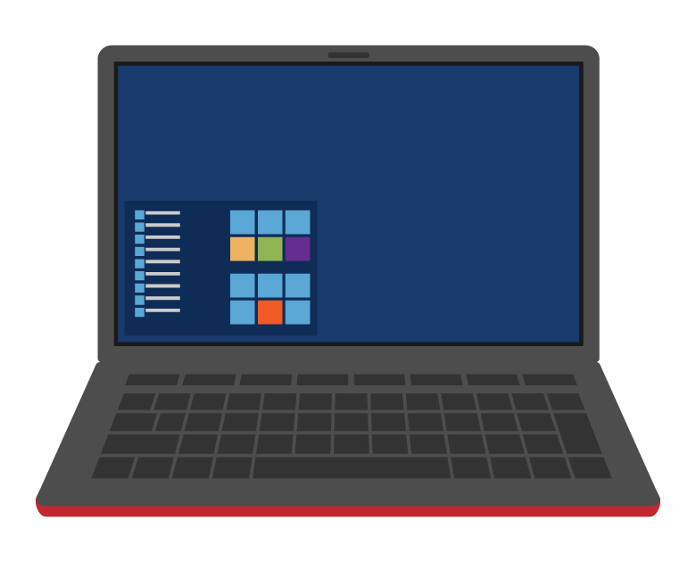 ノートパソコンのイラストイラスト画像とPSDフリー素材透過の無料ダウンロード - Pngtree