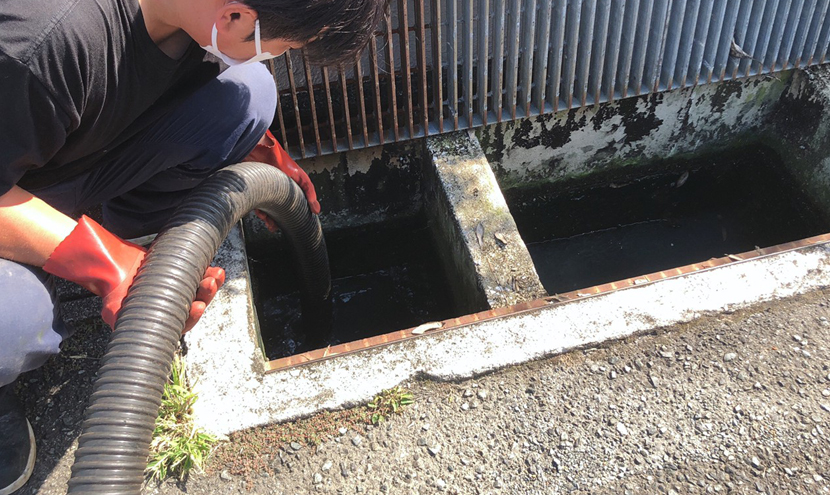 貯水池・暗渠・側溝等清掃株式会社環境日本海サービス公社 公式ホームページ