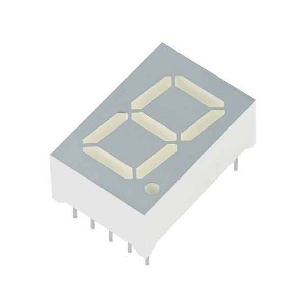 ROHM LEDディスプレイ, 2桁, オレンジ, 数字表示器, 7セグメント, LBP-602DA2RS