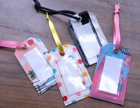 マスキングテープを使って 簡単ミニタグづくり』