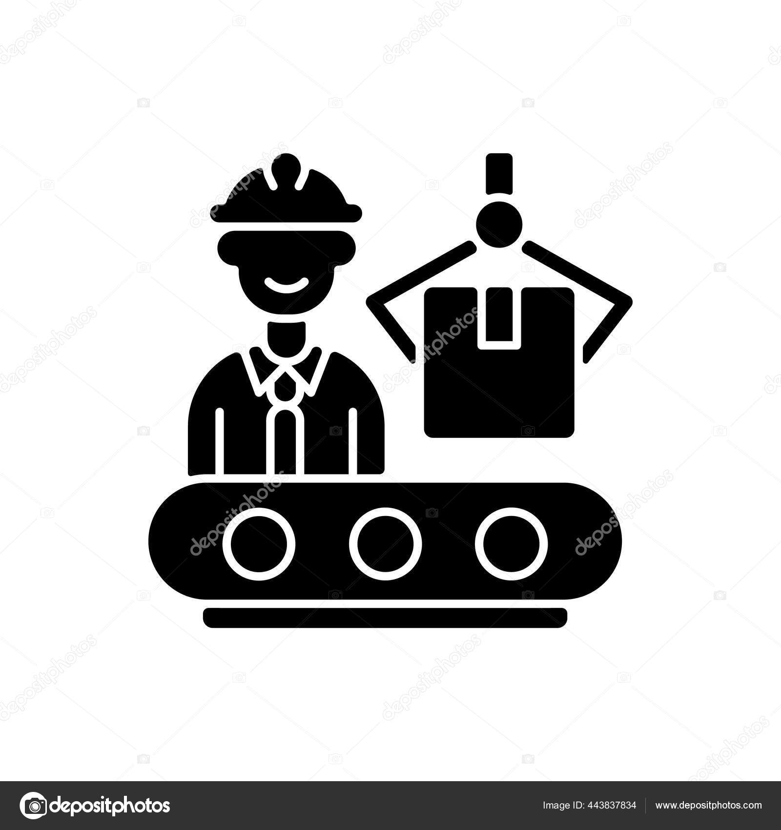 エンジニア リング建設機器マシン オペレーター管理および製造アイコン フラット セット分離ベクトル イラストのイラスト素材・ベクター Image33848390