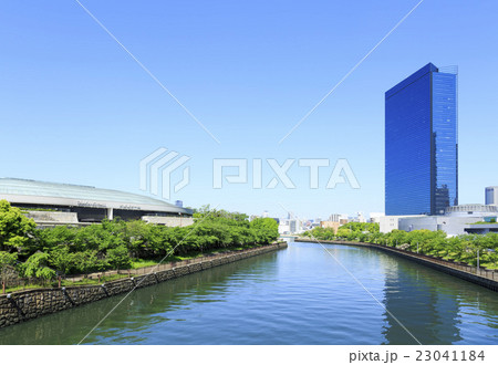 大阪ビジネスパーク駅から大阪城ホールまで歩いてみた Walking from OsakaBusinessPark to Osaka-jo Hall