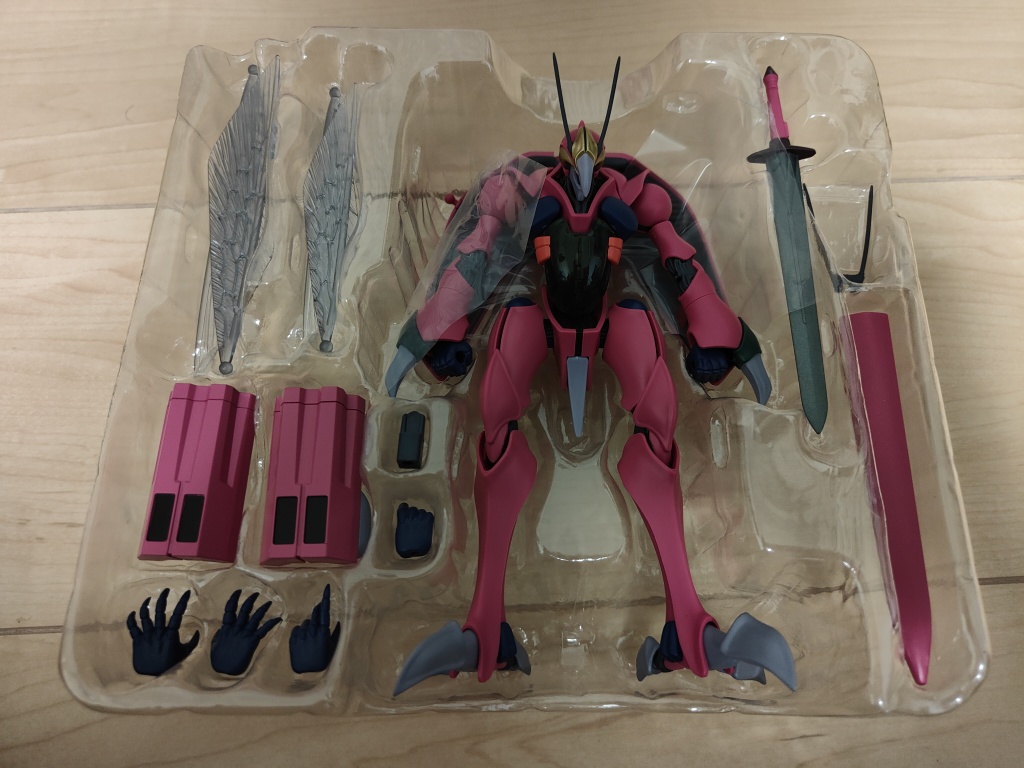 完成見本見て買わなかった同志よ！ 間違っているぞ！ コイツは名キットだ！ Aura Battler BASTOLE 聖戦士ダンバイン バストール仮組み完成！感動の出来！ テンションUP！ - YouTube