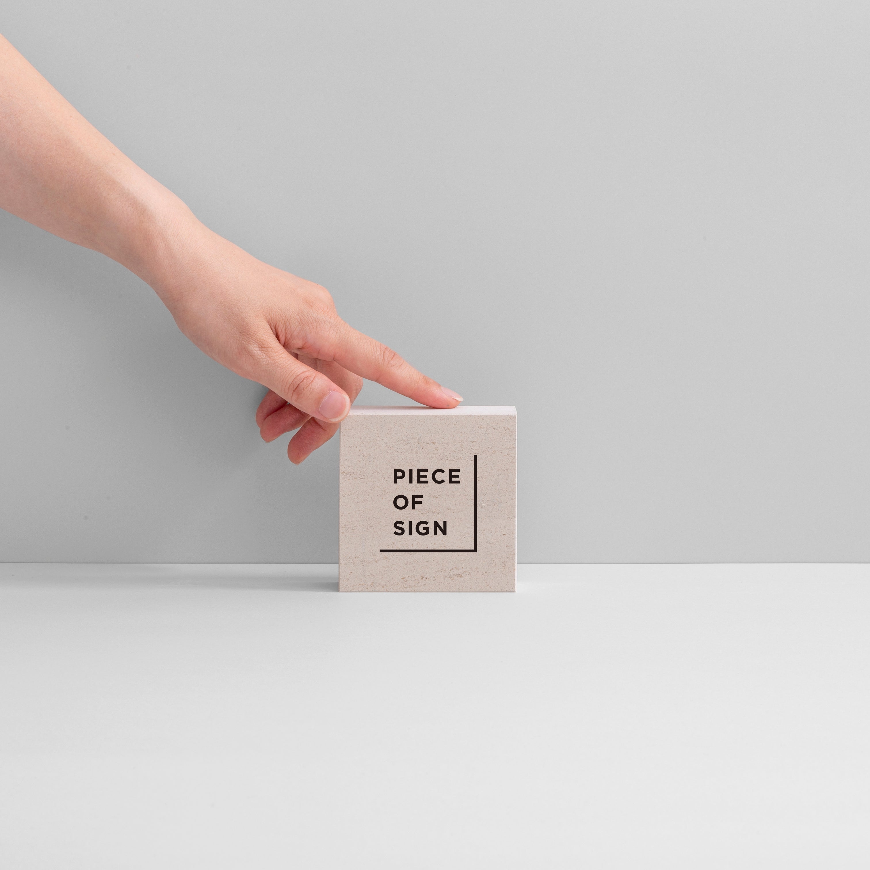 卓上仕様 ONP-007 アクリル切文字タイプ オリジナル表札 スプリームシステムコンサルティング様-看板なら看板博覧会