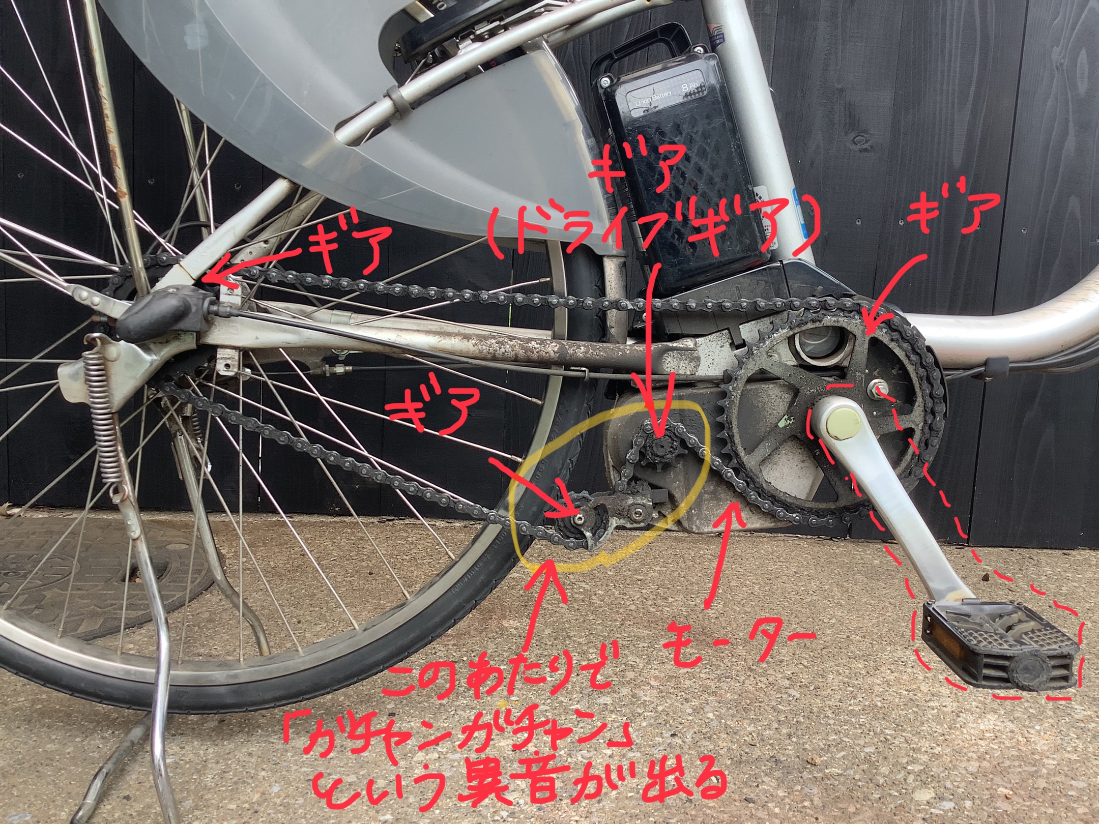 自転車の外れたチェーンの直し方・調整方法 簡単How to DCMチャネル