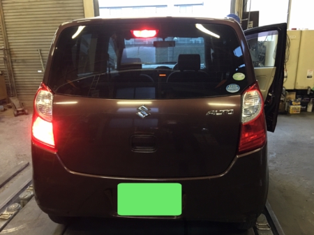 テールランプバルブの全数交換RED POINT レッドポイントRED POINT レッドポイント