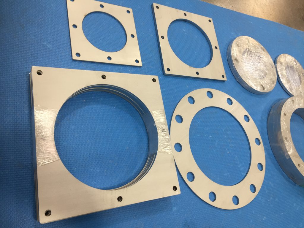 溶接板フランジサイズDN 50 DN100 DN200キャストサービス利用可能