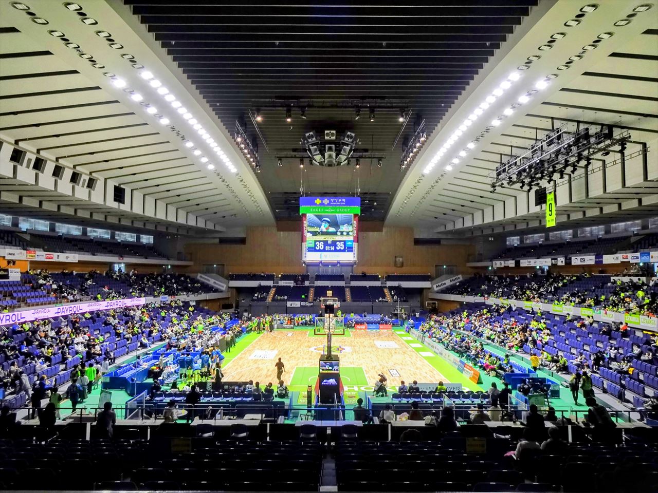 北海きたえーる 北海道立総合体育館 でプロレスを見る！座席を紹介プロレスの会場