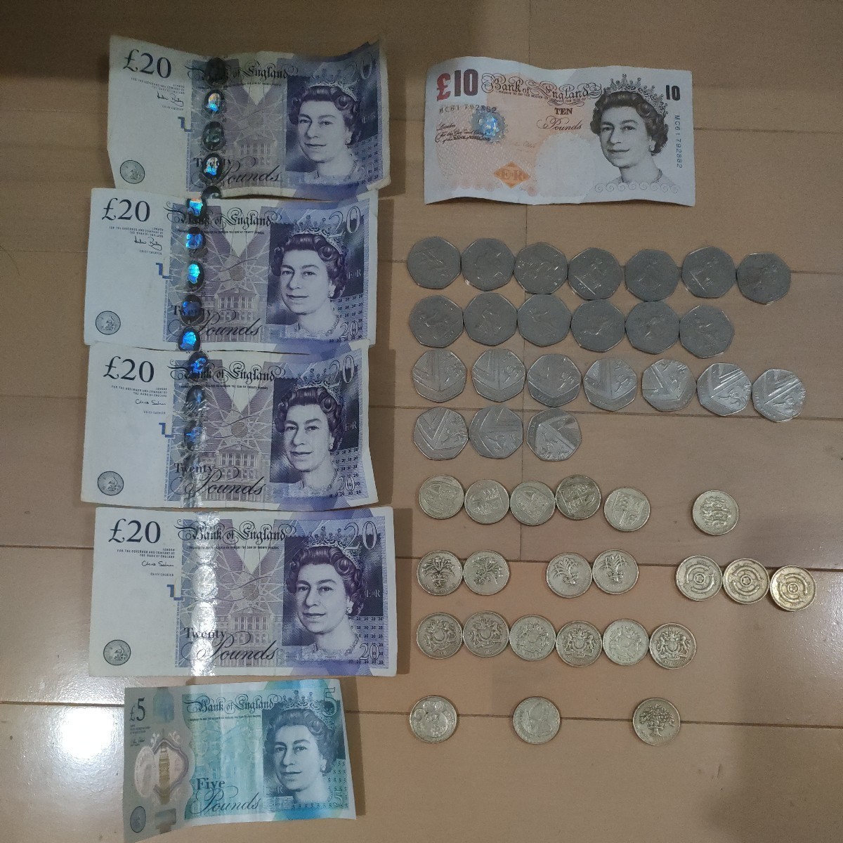 英国 イギリス ポンド・ペンス 旧紙幣 コイン BANK OF ENGLAND まとめて