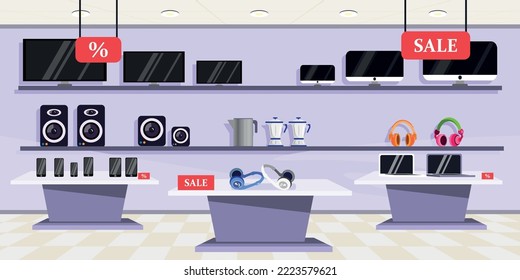 家電量販店イラスト無料イラスト・フリー素材なら「イラストAC」