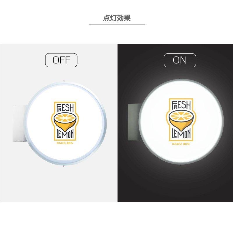 ヴィンテージ 丸型 テレフォン ライトサイン看板 照明 店舗什器 ライト ディスプレイ ランプ 壁掛け ガレージ 702