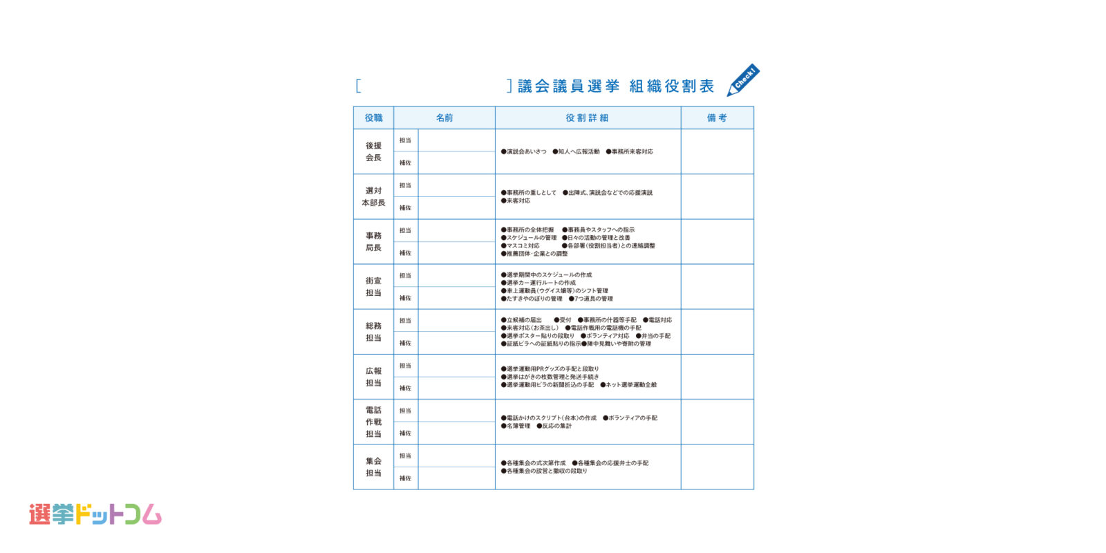 選挙ウグイス - 株式会社 リアルプロリアルスクール
