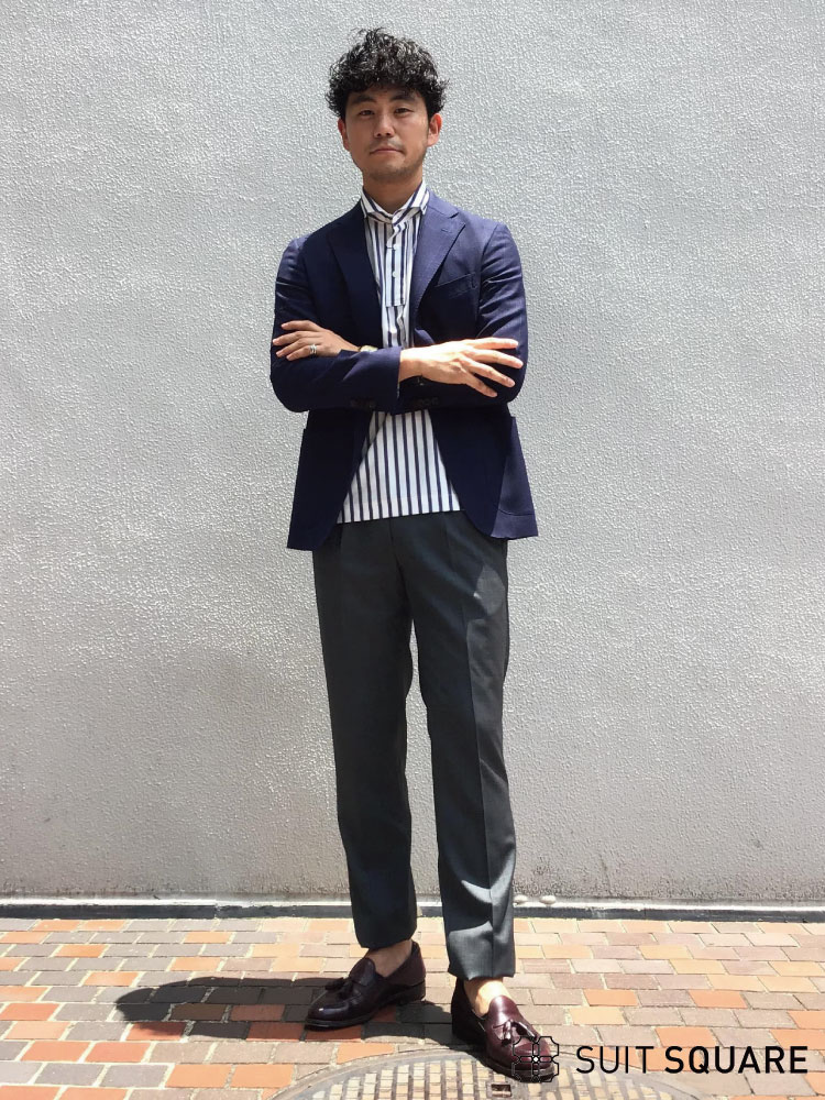 夏のクールビズジャケット 20代30代40代50代ビジネス夏ジャケットコーデ例ビジネス・オフィス・スマートカジュアル専門通販