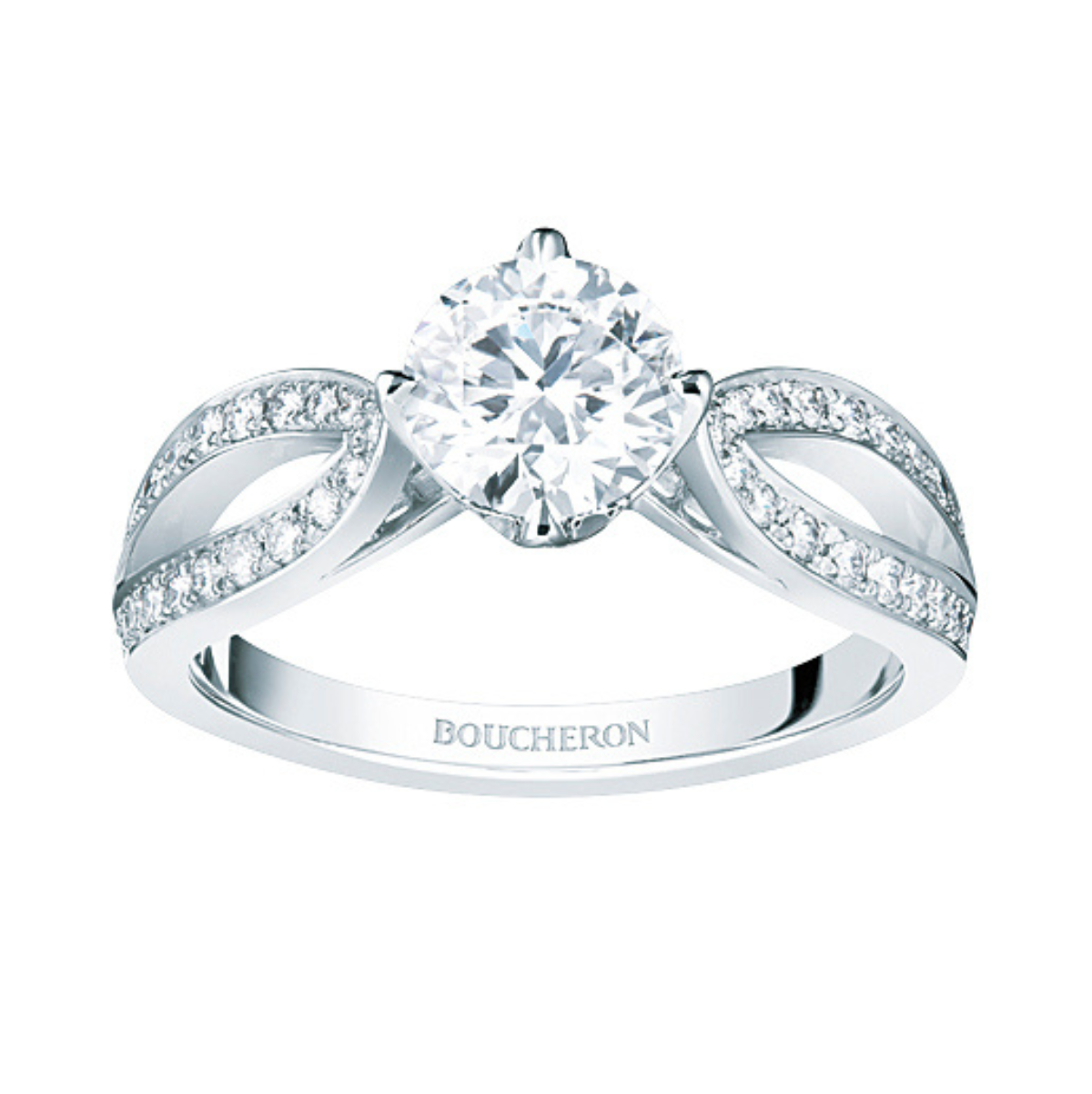 BOUCHERON ブシュロン エピュール ダイヤモンド リングハラダブライダル 徳島のブライダルジュエリー 結婚指輪、婚約指輪の取扱店