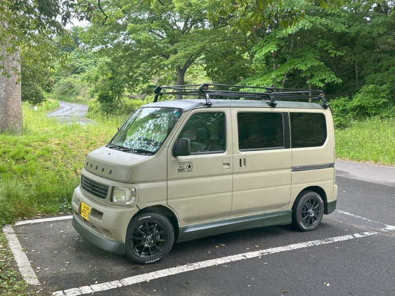 ハケとローラーだけで車をDIY全塗装したら意外とイケた4x4エスポワール