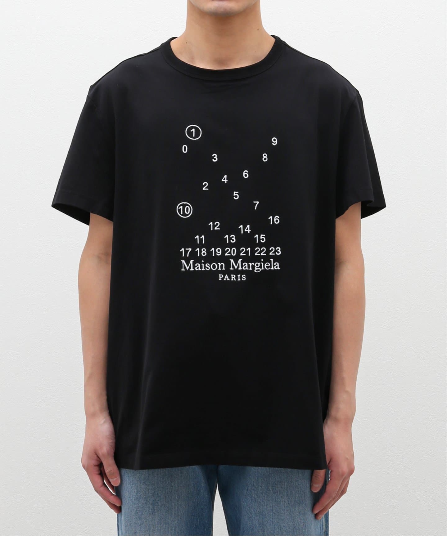 メゾンマルジェラ カレンダーロゴTシャツ