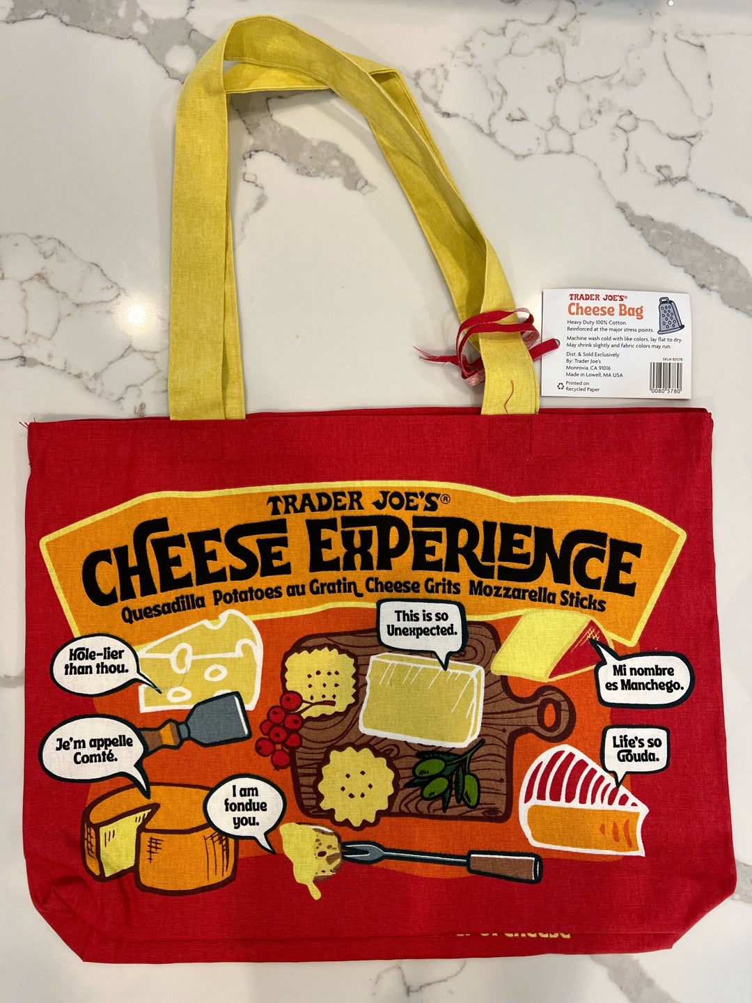 メール便配送 TRADER JOE'S トレーダージョーズ エコバッグ フルーツ柄 キャンバス トートバッグ - 通販家具とインテリアの通販 RoomClipショッピング