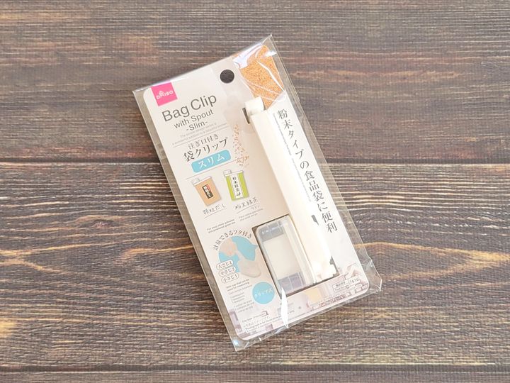DAISO 注ぎ口付き袋クリップ 『一石二鳥 これ110円ヤバイ』DAISOダイソー百均お役立ち情報