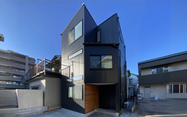 34-狭小地住宅 敷地10坪 店舗併用 台東区住宅・建築事例集TAIKEISHA 大系舎したまちの狭小住宅・3,4,5階建住宅に強い設計事務所