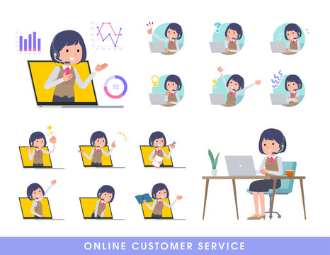 真剣な顔のテレフォン・オペレーターのイラスト 男性かわいいフリー素材集 いらすとや