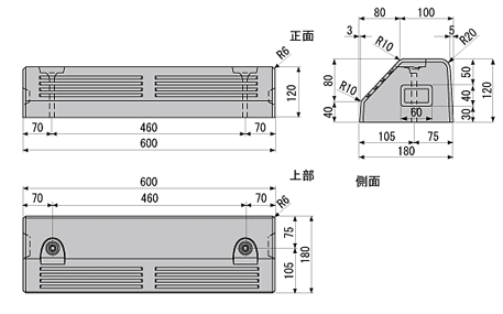 Amazon.co.jp: パーキングブロック 、165cm 183cm 200cm ゴム製 駐車場ストッパー、駐車 車庫 カーストッパー 輪止め高さ11cm、地下車庫用駐車場 車止め 輪止め、反射板付き 輪止め、安全な駐車、駐車場 輪止め タイヤブロック