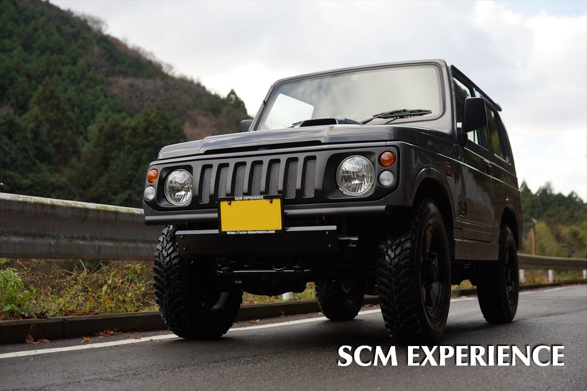 噂のジムニーロングをカスタム インチアップ してみると想像以上にかっこよさげasologyアソロジー