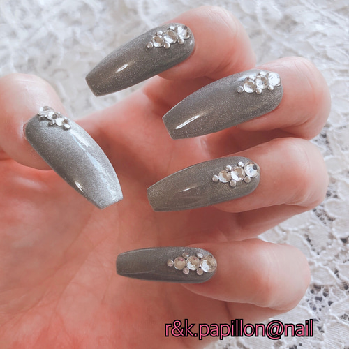 マグネットネイル ジェルネイル カラージェル キャッツアイ 磁石 シルバー ラメカラー ポリッシュ ネイルジェル アートジェル ジェル