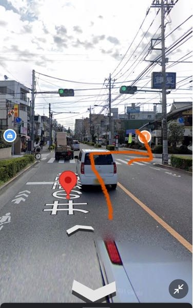 交差点右折の仕方・待ち方、タイミング埼玉のペーパードライバー講習ペーパーキャッツ