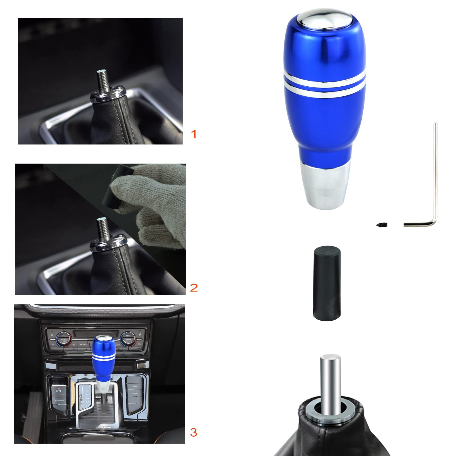 トヨタ 汎用 プリウス60 レクサス オートマシフトノブ 10mm 全2色 純正交換タイプ 高品質 シフトレバー 内装パーツ - メルカリ