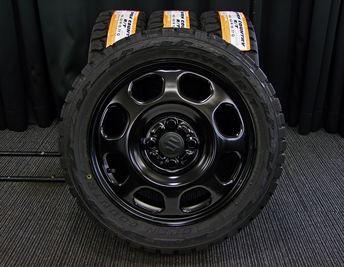 ハスラー VOLK RACINGの新作TE37KCR PBをオフロード仕様で装着！！URBAN OFF CRAFT 中川店店舗ブログタイヤ＆ホイールの専門店「クラフト」