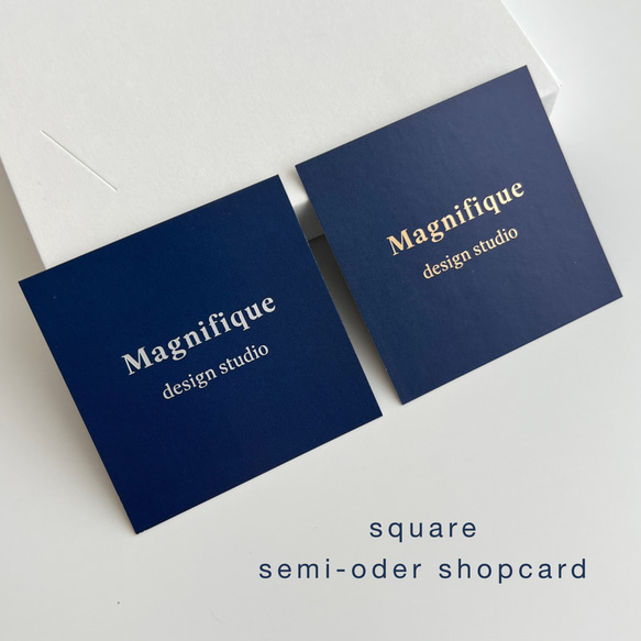 オシャレで高級感のある名刺デザインを作成します 相手の印象に残り、特別感を感じられるようなデザインをします。ココナラ