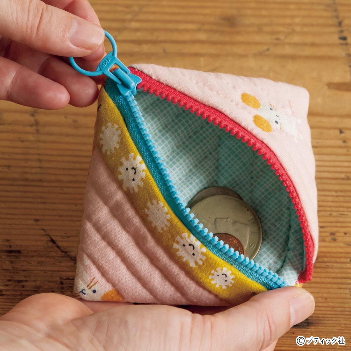 10cm ファスナー 小銭入れ 作り方TikTok