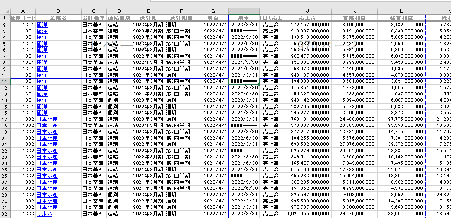 エクセル 印刷範囲の設定：青い線の意味や使い方についてOFFICE54