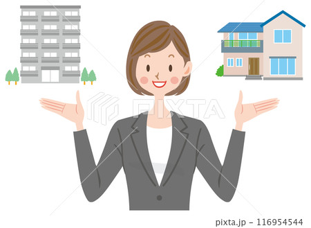 ビジネス契約の仲介者のイラスト素材・ベクター Image 12183896