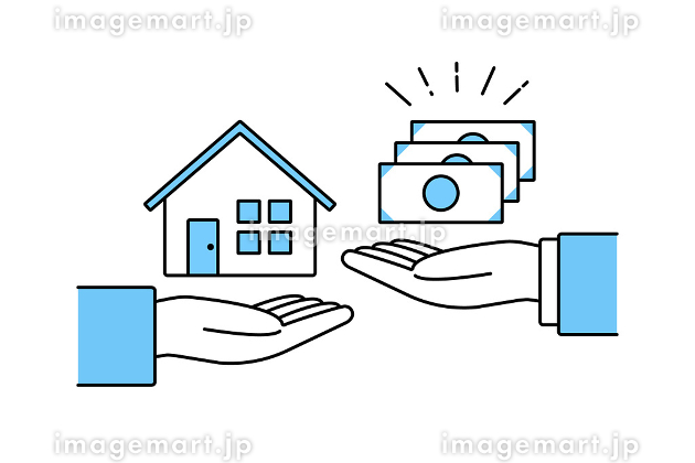 不動産仲介業者に物件を案内してもらう女性と男性のベクターイラストのイラスト素材79114148- PIXTA