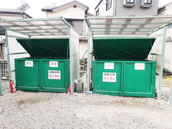 古紙無料回収ボックス株式会社 山愛のサービス