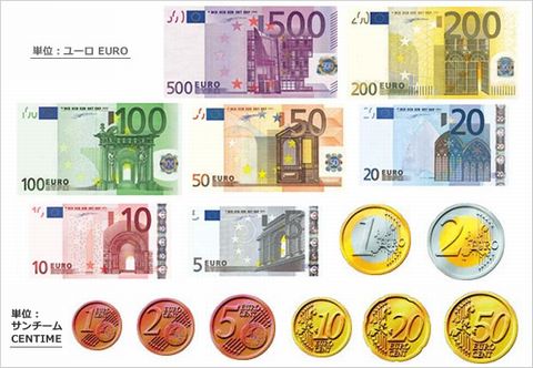 50ユーロ券 2017年発行< 欧州連合 ユーロ< 海外通貨 < 文鉄・お札とコインの資料館